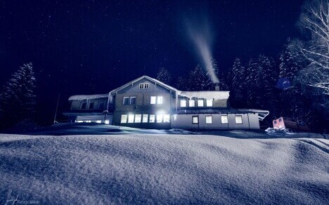 zimní noc