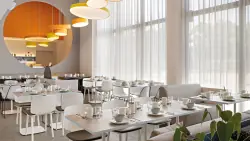 Restauracja, Hey Lou Hotel Nördlingen, Szwabia, Niemcy