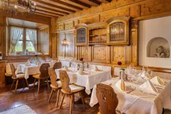 Étterem, Hotel zum Lamm ***, Tarrenz, Tirol, Ausztria