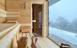 Sauna, Chata Hviezdna noc, Spišský Hrhov, Slovensko