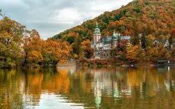 Hámori-tó, Lillafüred, Miskolc közelében, Magyarország