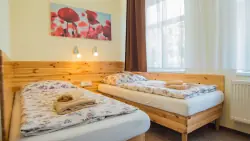 Pokoje, Pension U Koupaliště, Tisá, Labské pískovce
