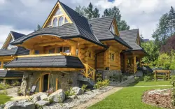 Bukowina Tatrzańska pri termálnych kúpeľoch: Luxusné domčeky Przystań w Tatrach s grilom + detský kútik