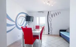 Apartmán pre 6 – 7 osôb, Apartmány Kathy, Chorvátsko