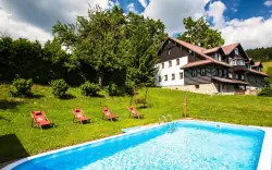 Úszómedence, Chata pod Lipami, Krkonoše