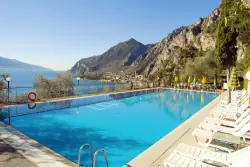 Bazén, La Limonaia, Limone, Lago di Garda, Itálie