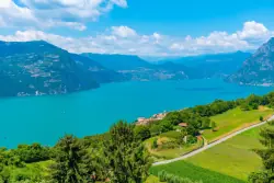 Lago di Iseo, północne Włochy