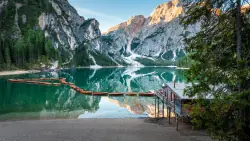 Lago di Braies, Dolomity, Itálie