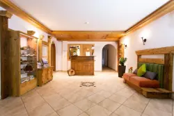 Recepcja, Almhotel Bergerhof, Sarntal, Włochy