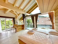 Izba, Alledolomiti Boutique Lake Hotel, Molveno, Taliansko