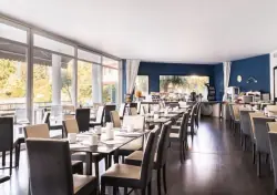 Restaurace, Hotel Giardinetto ****, Pettenasco, Itálie