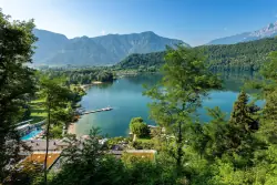 Lago di Levico, Trentino, Itálie