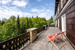 Na zewnątrz, Hotel Tanečnica ***, Prostřední Bečva, Beskidy