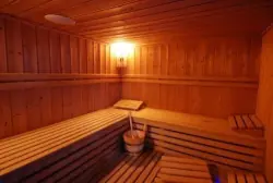 Sauna, Hotel Park Jolanda ***, San Zeno di Montagna, Włochy