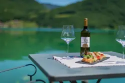 Občerstvenie, Villa Naj, Tramin an der Weinstrasse, Taliansko
