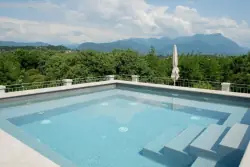Strešný bazén, Camping Baia Verde, Manerba del Garda (BS), Taliansko