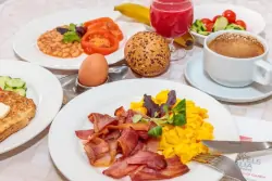 Śniadanie z jajkami, Germano Suites, Bardolino (BS)