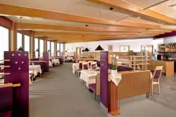 Étterem, Glacier Hotel Grawand ***, Schnals Merano közelében, Olaszország