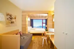 Szoba, Glacier Hotel Grawand ***, Schnals Merano közelében, Olaszország