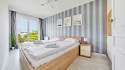 Světlá ložnice, Residence - Apartamenty Sun & Snow Jastrzębia Góra, Jastrzębia Góra, Polsko