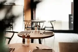 Étterem, Boutique Hotel Badhaus ****, Brixen, Olaszország 
