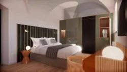 Szoba, Arthotel Lasserhaus ****, Brixen, Olaszország 