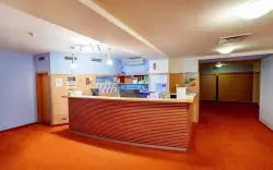 Recepce, Hotel Slovan, Jeseníky