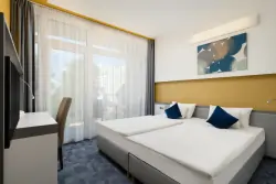 Hotelový pokoj, Hotel Yacht Wellness & Business ****, Siófok, Maďarsko
