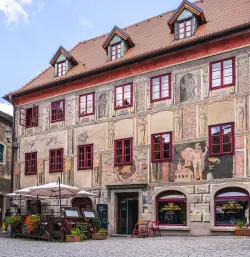 Historické centrum Českého Krumlova: Hotel Krčínův Dům **** se snídaněmi + welcome drink a sleva do restaurace