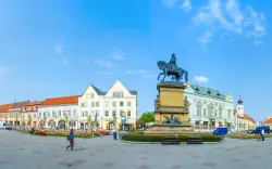 Jezdecká socha, Regenerační centrum IRIS,  Poděbrady, Poděbrady, Česko