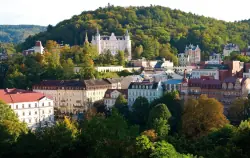 Történelmi városi tájkép, a **Spa Resort Bristol Royal**** komplexum**, Karlovy Vary, Karlovy Vary, Csehország
