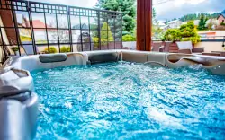 Jacuzzi, Penzion Staré časy, Horní Bečva, Beskidy