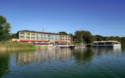 Odpočinek u Berlína s výhledem na jezero: Seehotel Berlin-Rangsdorf **** se snídaní a 5 saunami + občerstvení