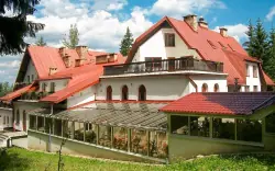 Karkonosze blisko kolejki linowej na Śnieżkę w Hotelu Corum *** ze śniadaniem, basenem  i sauną fińską 