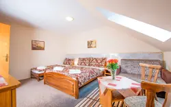 Pokój trzyosobowy standard, Hotel Myslivna ***, Třeboň