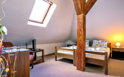 Wygodne i kolorowe pokoje, Hotel Stará Škola na Szumawie