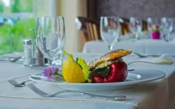 Étterem, Szépia Bio &amp; Art Hotel **** Budapest közelében
