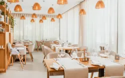 Restaurace, M2 Resort Wellness & Spa, Ostrowo, Baltské moře