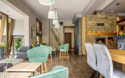 Étterem, Hotel Willa Pod Skocznią, Zakopane, Lengyel-Tátra