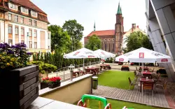 Hotel má skvelú polohu v blízkosti všetkých pamiatok