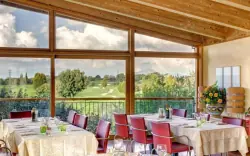 Restauracja z widokiem, Golf Residenza, Peschiera (VR), Włochy
