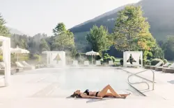 Vonkajší bazén, Alpenpalace Luxury Hideaway & Spa Retreat *****, Ahrntal
