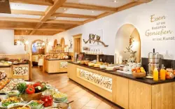Hotelová restaurace, Hotel Lärchenhof ****, Katschberghöhe, Rakousko