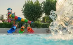 Zjeżdżalnie wodne, Camping Fontanelle ****, Moniga, Włochy