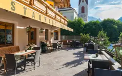 Terasa, Santeshotel ****, Jižní Tyrolsko, Itálie