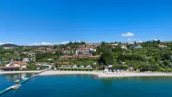 Pláž a moře, Wellness hotel Riva del Sole ****, Moniga del Garda (BS), Itálie