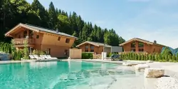 Dokonalý relax v Allgäuských Alpách: Stylový resort LA SOA Chalets & Eventlodge **** s privátní saunou