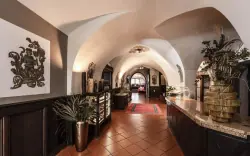 Wnętrze, Romantik Hotel Stafler ****, Tyrol, Włochy