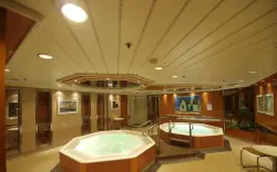 Wellness, trajekt TT-Line, Travemünde, Nemecko