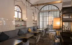 Reštaurácia, Hotel Alter Schlachthof, Brixen, Taliansko